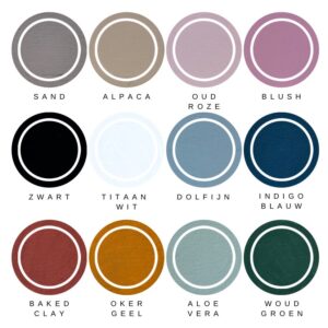 Kleur-keuze gepersonaliseerde producten
